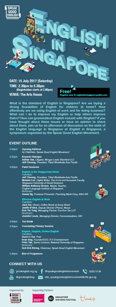 Speak Good English Movement Symposium 2017